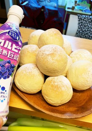 カルピスでパン-レシピのメイン写真