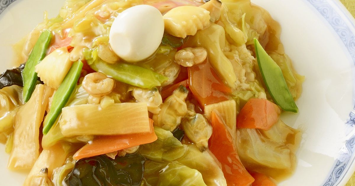 海鮮うま煮丼 by 女子栄養大学の学食 【クックパッド】 簡単おいしい