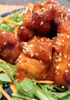 辛すぎずクセになる味♪ヤンニョムチキン☆-レシピのメイン写真