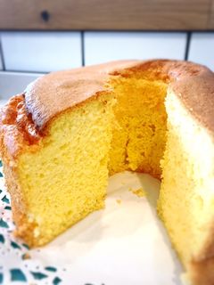 レモンミルクのシフォンケーキ-レシピのメイン写真