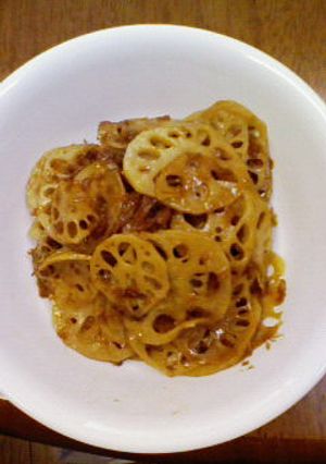 れんこんの土佐きんぴら-レシピのメイン写真