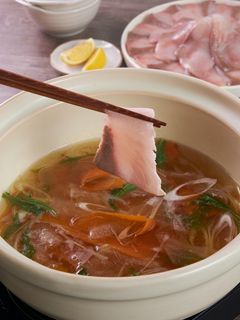 つけダレいらず!白だしブリしゃぶ鍋-レシピのメイン写真