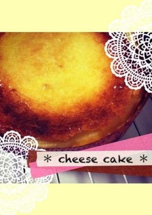 ♪混ぜて焼くだけ！簡単チーズケーキ-レシピのメイン写真