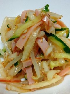 麺なし冷やし中華風サラダ-レシピのメイン写真