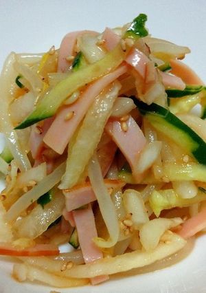 麺なし冷やし中華風サラダ-レシピのメイン写真