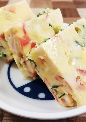 レンチンで簡単に作れる❤卵焼きモドキ-レシピのメイン写真