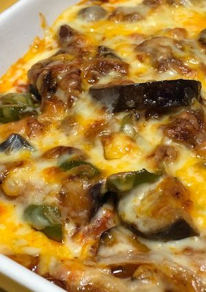 牛バラ肉と夏野菜のミートソースグラタン-レシピのメイン写真