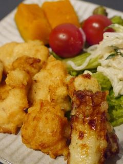 しっかり味のさっくりとり天-レシピのメイン写真