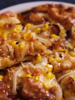 焼鳥で照り焼きチキンピザ-レシピのメイン写真