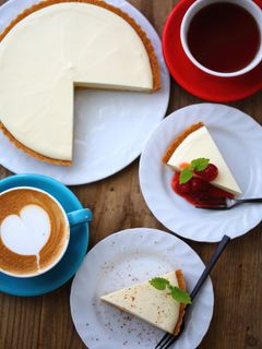 簡単♪♪クリーミーなレアチーズタルト-レシピのメイン写真