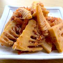 รูปของ 簡単！たけのことツナの炒め煮