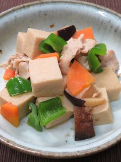 高野豆腐の炒め煮-レシピのメイン写真