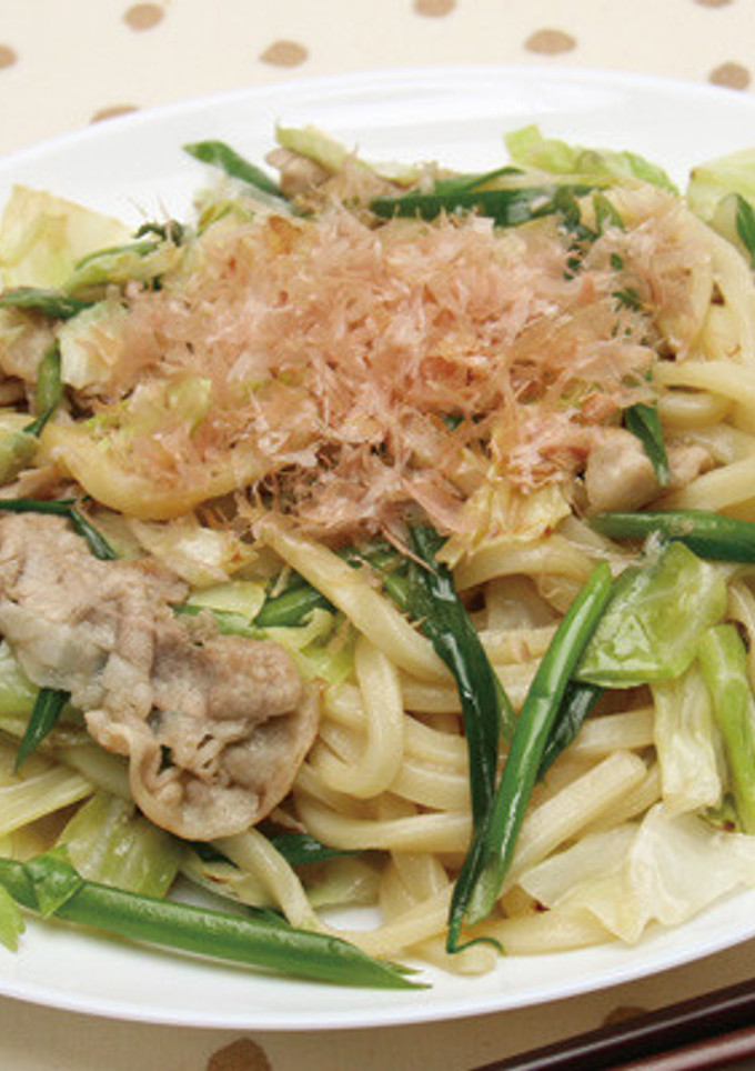 ゆず風味焼うどん-レシピのメイン写真