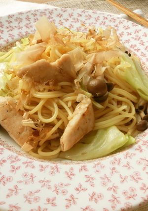 和風チキンパスタ-レシピのメイン写真