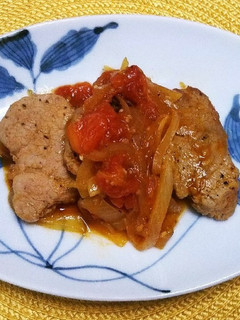 柔らか♪豚ヒレのトマト炒め-レシピのメイン写真