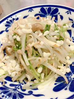 水菜としめじの簡単和え-レシピのメイン写真