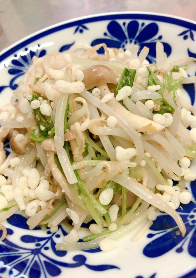 水菜としめじの簡単和え-レシピのメイン写真
