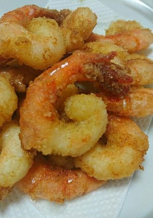 冷めても美味しい♪甘えびの唐揚げ-レシピのメイン写真