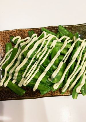 さやえんどうのマヨネーズかけ-レシピのメイン写真