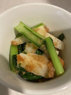 梅おかか和え-レシピのメイン写真