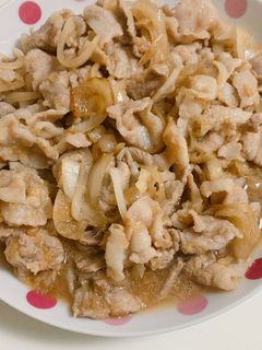 豚バラの生姜焼き-レシピのメイン写真