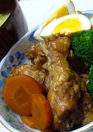 ☆鶏のさっぱり煮　彩りアップ☆-レシピのメイン写真