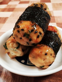お弁当に☆はんぺん入り磯辺つくね-レシピのメイン写真