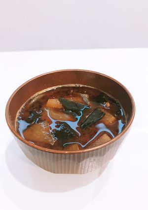 赤だしのお味噌汁の仕上げにチョロっと♡-レシピのメイン写真