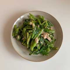 รูปของ ツナとほうれん草の胡麻和え