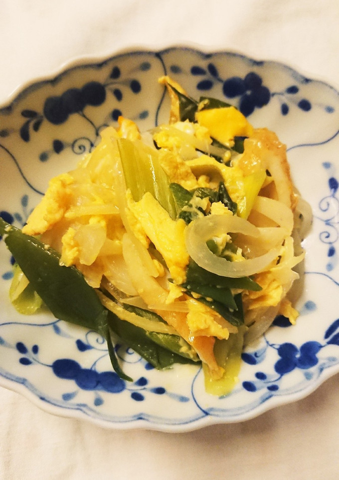 竹輪の卵とじ-レシピのメイン写真