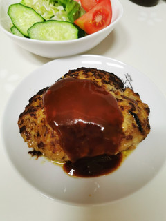 我が家のハンバーグ-レシピのメイン写真