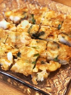 シーフードミックスで海鮮チヂミ!-レシピのメイン写真