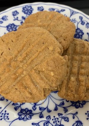 材料3つだけピーナッツバタークッキー-レシピのメイン写真