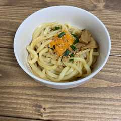 油そば風うどん-レシピのメイン写真