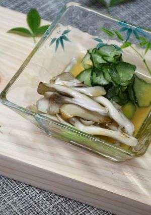 きのこで旨味が増す酢の物-レシピのメイン写真