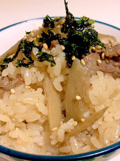 牛めし-レシピのメイン写真