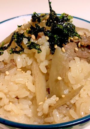 牛めし-レシピのメイン写真
