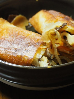 椎茸たけのこキャベツの春巻き-レシピのメイン写真