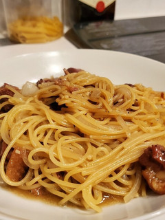 焼鳥缶パスタ-レシピのメイン写真