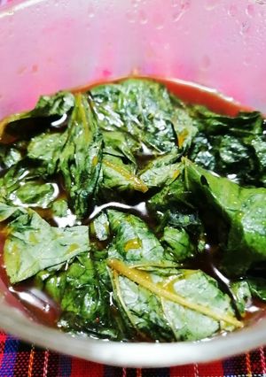 えごまの葉のにんにく醤油漬け-レシピのメイン写真