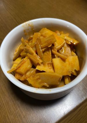 筍のキムチ炒め-レシピのメイン写真