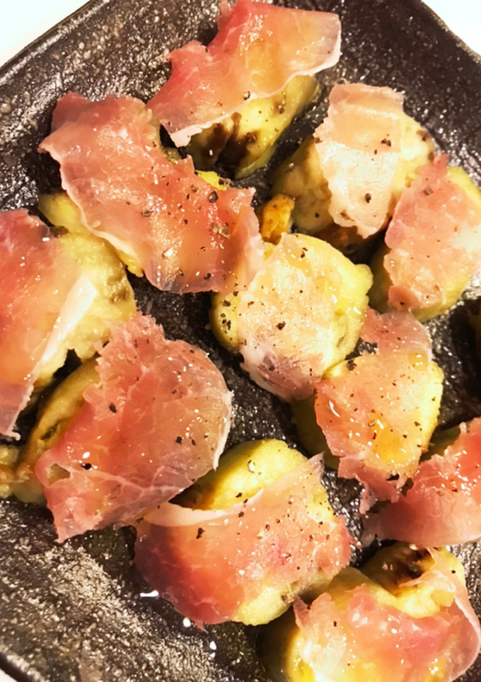 焼きなす生ハム-レシピのメイン写真