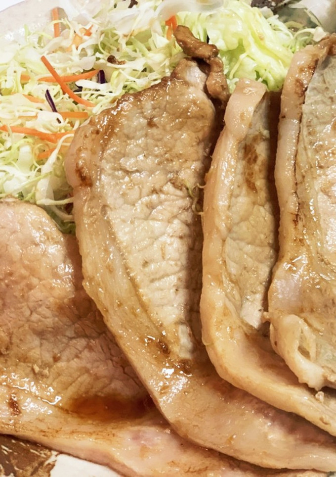 簡単！材料4つでおいしいしょうが焼き-レシピのメイン写真