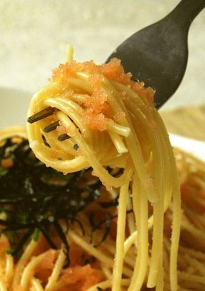 ★コクをプラス★たらこスパ-レシピのメイン写真