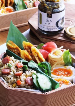 海苔の佃煮チャーハン-レシピのメイン写真