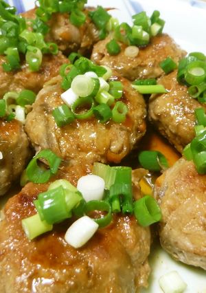 きんぴらごぼうリメイクに♪甘辛鶏つくね-レシピのメイン写真