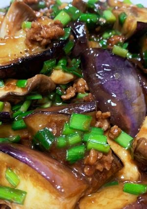 なすの肉味噌炒め(お肉少なめ)-レシピのメイン写真
