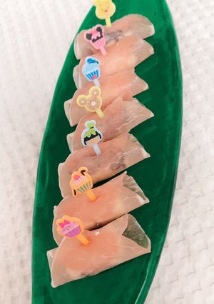 生ハムとクリームチーズの簡単おつまみ-レシピのメイン写真