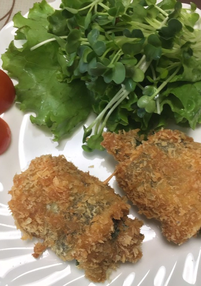 アジ(イワシ）の大葉巻き揚げ-レシピのメイン写真