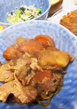 電気圧力鍋　肉じゃが（無水）-レシピのメイン写真